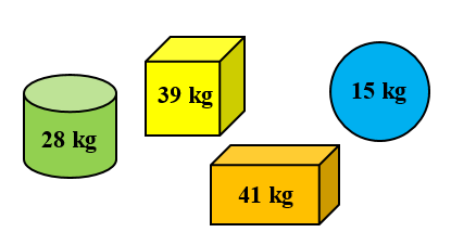 Khối nặng nhất có dạng hình gì? (ảnh 1)