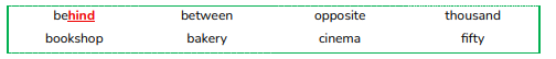 Underline the stressed syllable and say. (ảnh 1)
