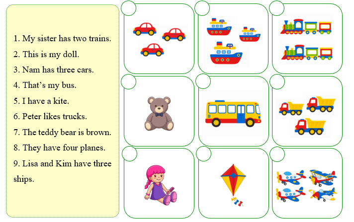 Read and number (ảnh 1)