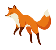 Look and circle the word. 3 questions (0.75pt)    zebra  	  goat  	  fox (ảnh 1)