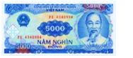 Tờ tiền nào dưới đây có mệnh giá 5 000 đồng?  (ảnh 3)