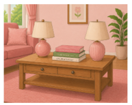 There are two __________ and three books on the table. (ảnh 1)