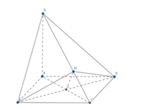 Vậy thể t&iacute;ch của khối ch&oacute;p S.ABCD l&agrave; \(V = \frac{ (ảnh 1)