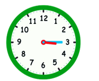 Đồng hồ nào dưới đây chỉ 15 giờ 15 phút? (ảnh 3)