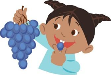I want some grapes. (ảnh 1)