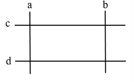 Quan sát hình vẽ bên, có bao nhiêu cặp đường thẳng vuông góc với nhau? (ảnh 1)