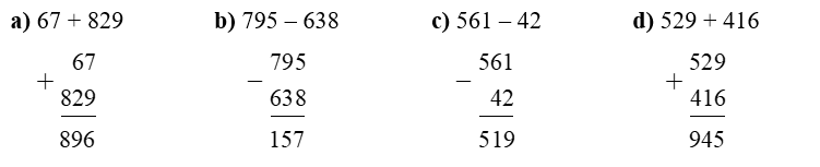 Đặt t&iacute;nh rồi t&iacute;nh.&nbsp;&nbsp;&nbsp;&nbsp;&nbsp;&nbsp;&nbsp;&nbsp;&nbsp;&nbsp;&nbsp;&nbsp;&nbsp;&nbsp;&nbsp;&nbsp;&nbsp;&nbsp;&nbsp;&nbsp;&nbsp;&nbsp;&nbsp;&nbsp;&nbsp;&nbsp;&nbsp;&nbsp;&nbsp;&nbsp;&nbsp;&nbsp;&nbsp;&nbsp;&nbsp;&nbsp;&nbsp;  a) 67 + 829 (ảnh 1)