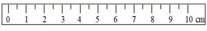 Độ chia nhỏ nhất (ĐCNN) của thước trong hình là (ảnh 1)