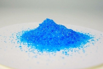 C&acirc;u 9:	Copper(II) sulfate được d&ugrave;ng để diệt tảo, rong r&ecirc;u trong nước bể bơi; d&ugrave;ng để pha chế thuốc Bordoux (trừ bệnh mốc sương tr&ecirc;n c&acirc;y c&agrave; chua, khoai t&acirc;y; bệnh thối th&acirc;n tr&ecirc;n c&acirc;y ăn quả, c&acirc;y c&ocirc;ng nghiệp),&hellip;  (ảnh 1)