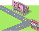 How can I get to the sports centre? - _________ (ảnh 1)