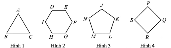 Trong các hình sau, hình nào là hình lục giác đều? (ảnh 1)