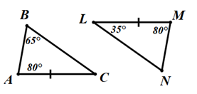 Chọn C Trong \(\Delta DEF\) c&oacute; \(\widehat D + \widehat E + \widehat F = 180^\circ \) (tổng ba g&oacute;c trong tam gi&aacute;c). (ảnh 1)