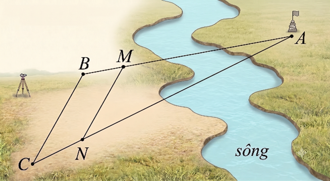 Khẳng định \(\frac{{OA}}{{OD}} = \frac{{OB}}{{OC}}\) l&agrave; khẳng định sai. (ảnh 1)