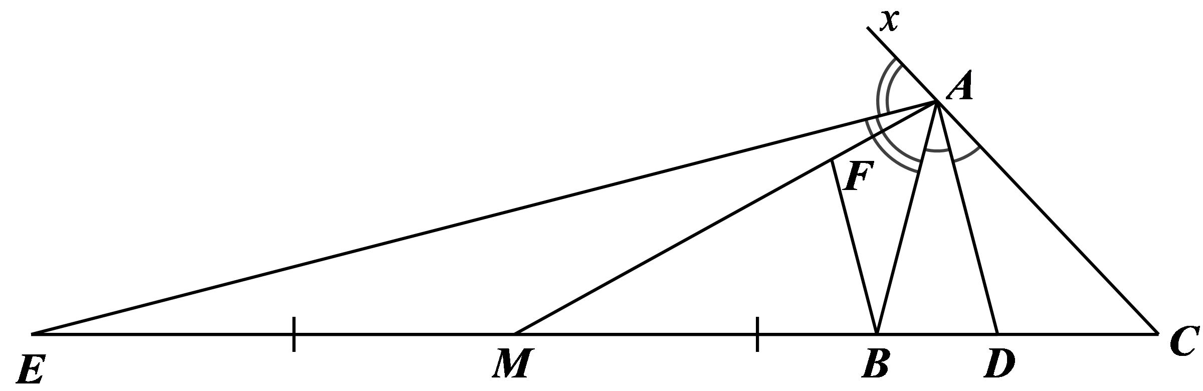 Do đ&oacute; \(MF = MB = \) 18 cm. (ảnh 1)