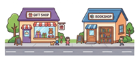 Listen and choose.  Where is the gift shop? (ảnh 2)