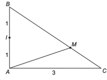 a) Đ&Uacute;NG. Hai vectơ \(\overrightarrow {BI} \) v&agrave; \ (ảnh 1)