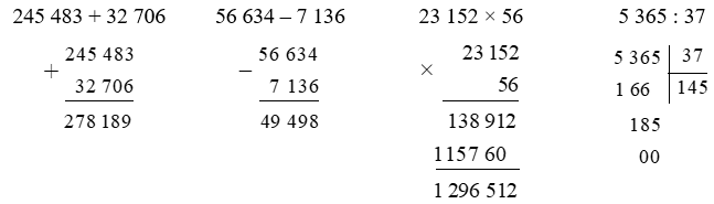 Đặt tính rồi tính:  245 483 + 32 706 (ảnh 1)