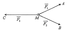 Vậy cường độ của lực \(\overrightarrow {{F (ảnh 1)