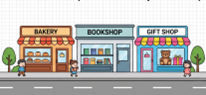 Listen and choose. Where's the bookshop? (ảnh 1)