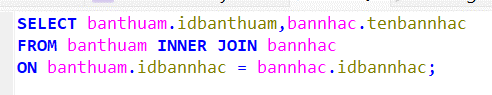 Khi thực hiện câu lệnh SQL sau, kết quả sẽ trả về những thông tin gì? (ảnh 1)
