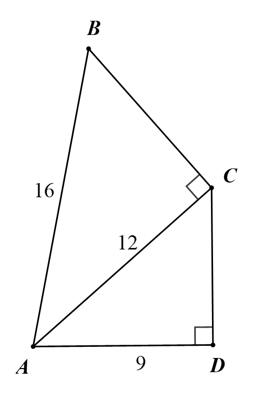 Xét \(\Delta ADC\) và \(\Delta ACB\) ta có: \(\wide (ảnh 1)