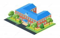 How many buildings are there at your school? There is/ There are three buildings. (ảnh 1)