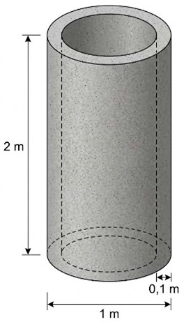 V&acirc;̣y thể t&iacute;ch b&ecirc; t&ocirc;ng cần d&ugrave;ng để sản xuất ống c (ảnh 3)