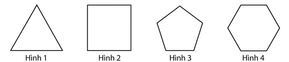 Trong c&aacute;c h&igrave;nh đa gi&aacute;c đều dưới đ&acirc;y, h&igrave;nh n&agrave;o l&agrave; ngũ gi&aacute;c đều? (ảnh 1)