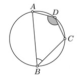 Cho tứ gi&aacute;c \(ABCD\) nội tiếp đường tr&ograve;n v&agrave; \(\widehat {ABC} = 45^\circ \) (như h&igrave;nh vẽ b&ecirc;n dưới). Số đo của \(\widehat {ADC}\) bằng (ảnh 1)