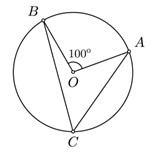 Đ&aacute;p &aacute;n đ&uacute;ng l&agrave;: D  G&oacute;c \(\widehat {AOB}\) l&agrave; g&oacute;c (ảnh 1)