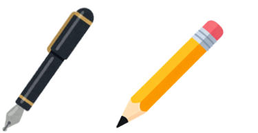 Listen and choose the correct answer. Look at my school things. I have a(n) ______ and a(n) ______.  (ảnh 1)