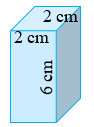 Hình nào dưới đây có thể xếp được 24 khối gỗ lập phương cạnh 2 cm? (ảnh 5)