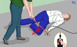 Cách xử lý nào trong các tình huống tai nạn điện sau là không an toàn? (ảnh 4)