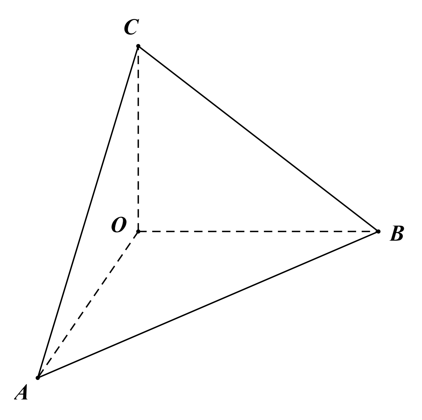 &oacute;c nhị diện \(\left[ {B,\,\,OA,\,\,C} \right]\) c&oacute; c (ảnh 1)