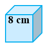 Hình lập phương nào dưới đây có diện tích xung quanh bằng 324 cm^2 (ảnh 5)