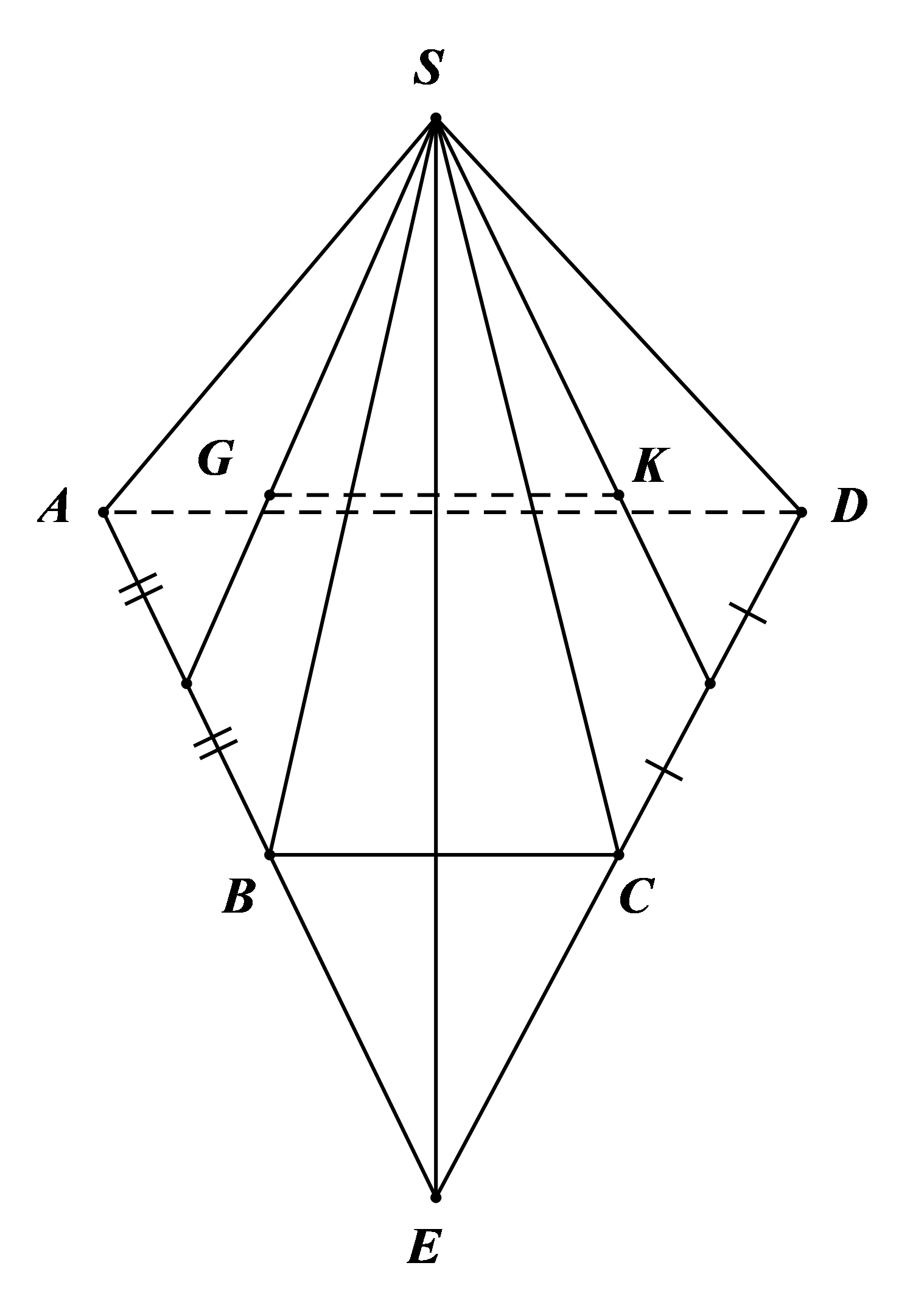 a) Hai mặt phẳng \(\left( {SAB} \right)\) v (ảnh 2)