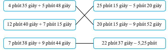 Nối hai phép tính có kết quả bằng nhau. (ảnh 2)