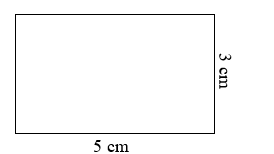 Một vườn rau hình chữ nhật có chiều dài 25 m, chiều rộng 15 m. Đội khảo sát vẽ vườn rau đó sơ đồ theo tỉ lệ 1 : 500. Hỏi trên sơ đồ, diện tích vườn rau là bao nhiêu xăng-ti-mét vuông? Vẽ hình chữ nhật biểu thị khu vườn đó. (ảnh 1)
