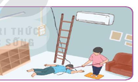 Cách xử lý nào trong các tình huống tai nạn điện sau là không an toàn? (ảnh 2)